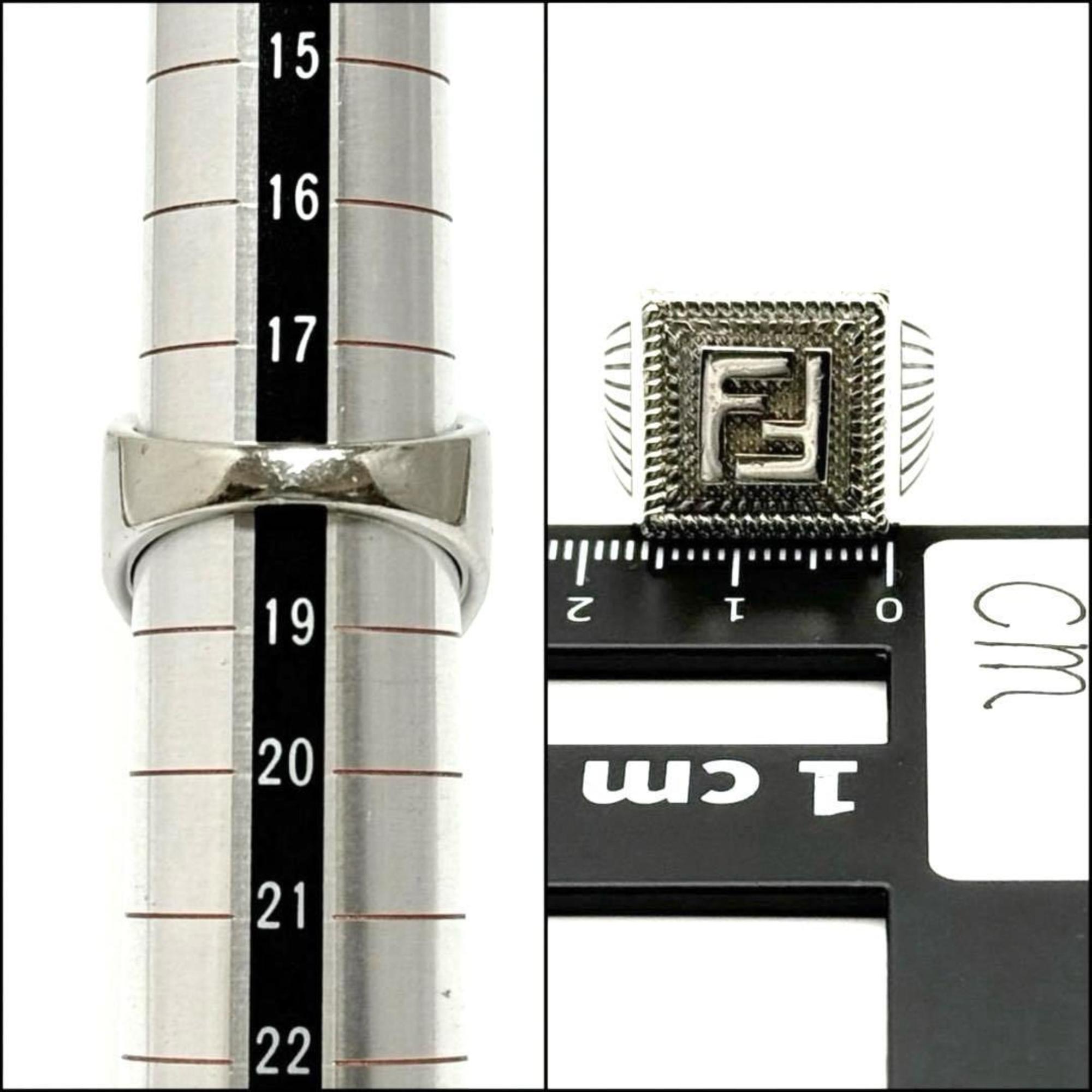 Fendi Metal Band Ring