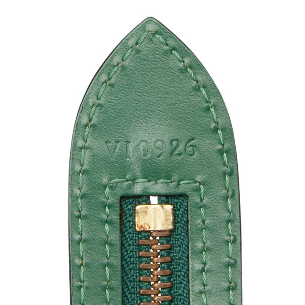 Louis Vuitton Epi Borneo Green Leather Handbag Shoulder Bag