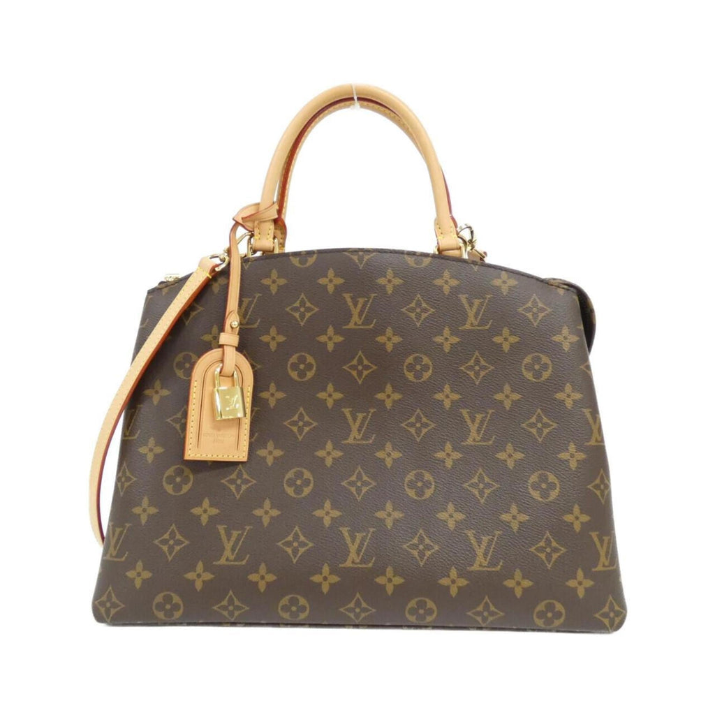 Louis Vuitton Marron Coated Canvas Handbag