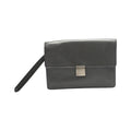 Louis Vuitton Taiga Black Taiga Leather Clutch Bag