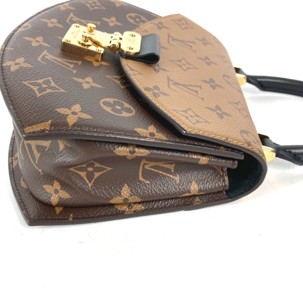 Louis Vuitton Beige Brown Monogram Reverse Monogram Reverse Handbag Shoulder Bag