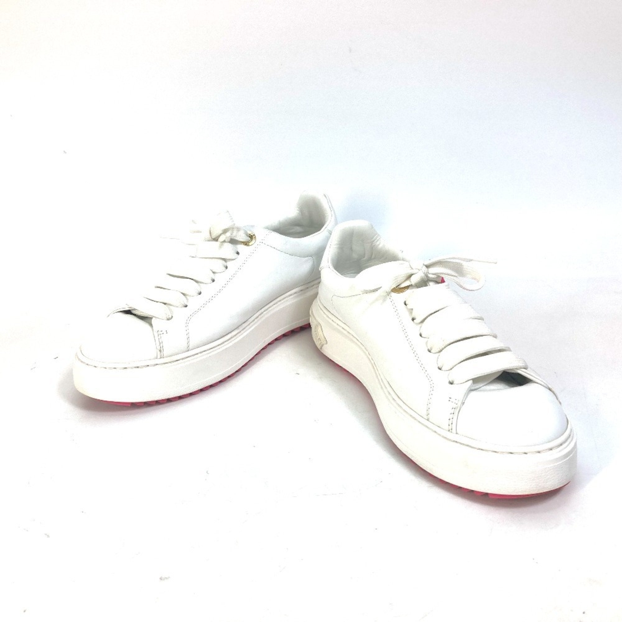Louis Vuitton Pink White Sneakers