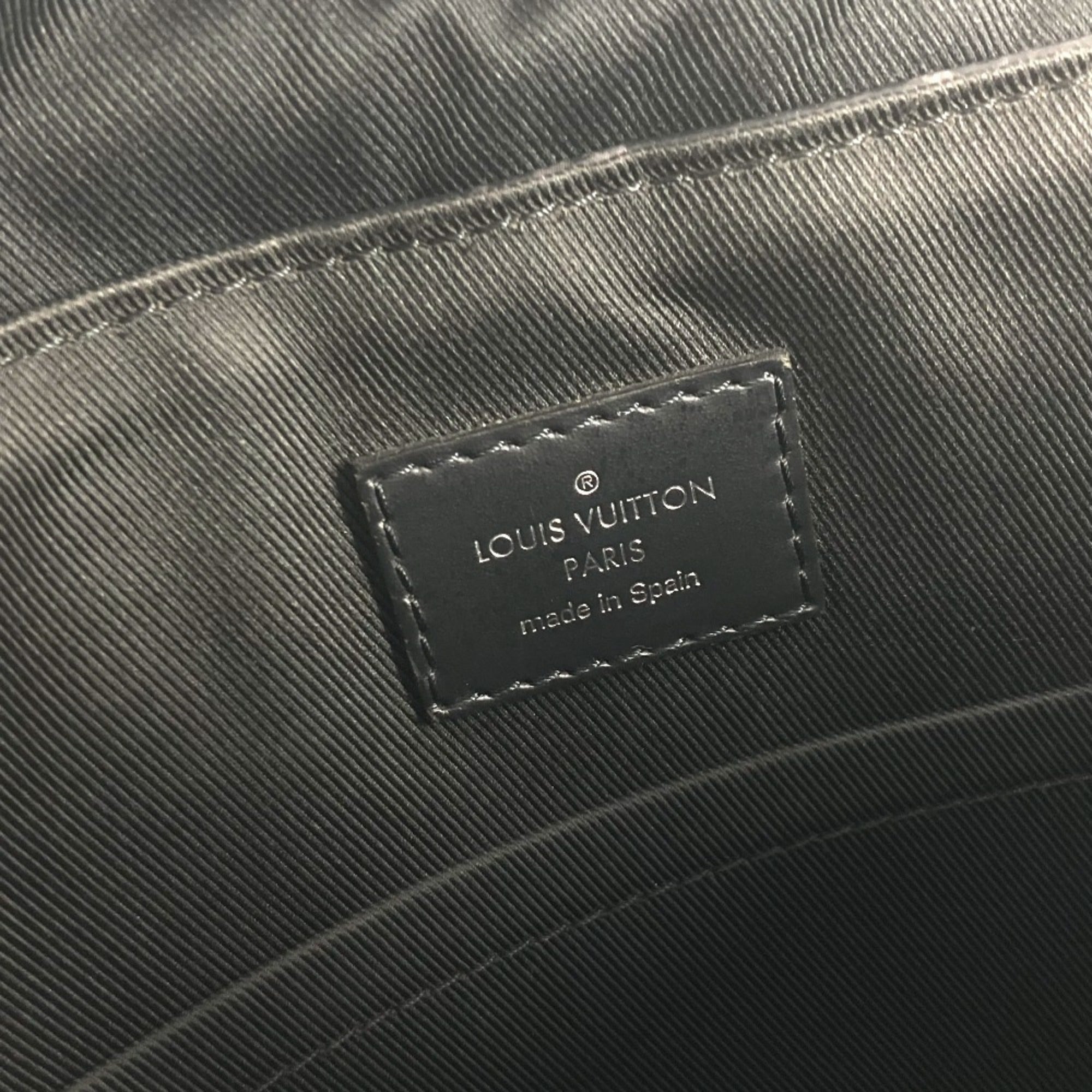 Louis Vuitton Black Monogram Eclipse Shoulder Bag