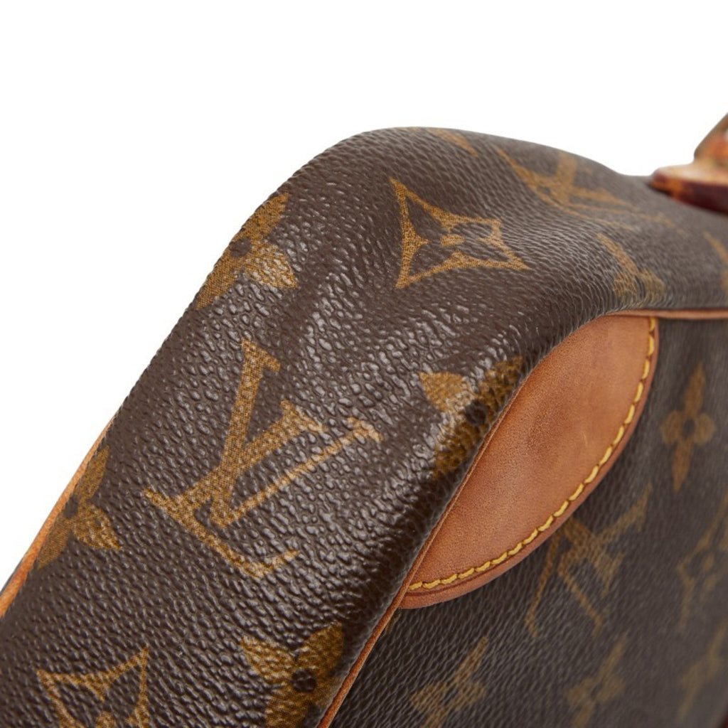 Louis Vuitton Brown Pvc Leather Shoulder Bag