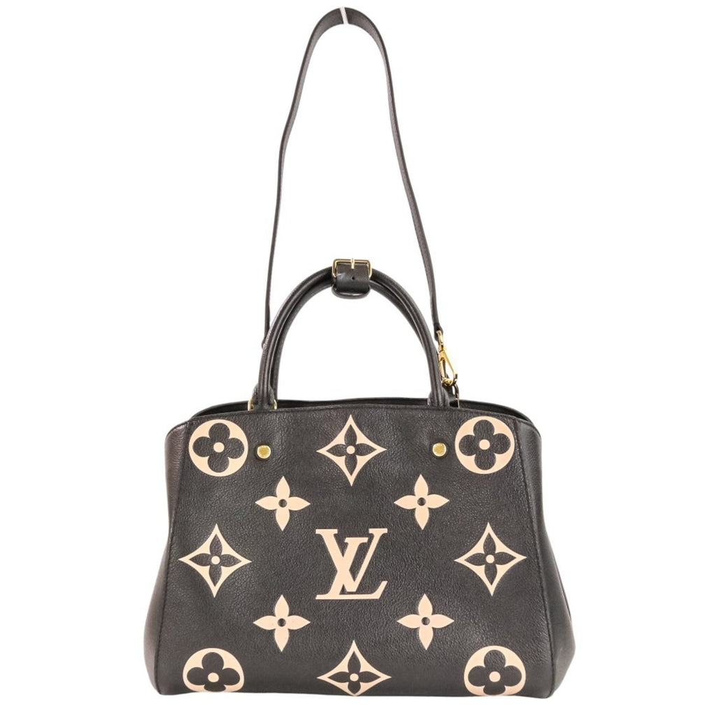 Louis Vuitton Black Monogram Empreinte Handbag