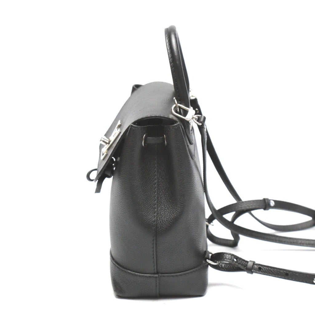 Louis Vuitton Black Noir Leather Backpack