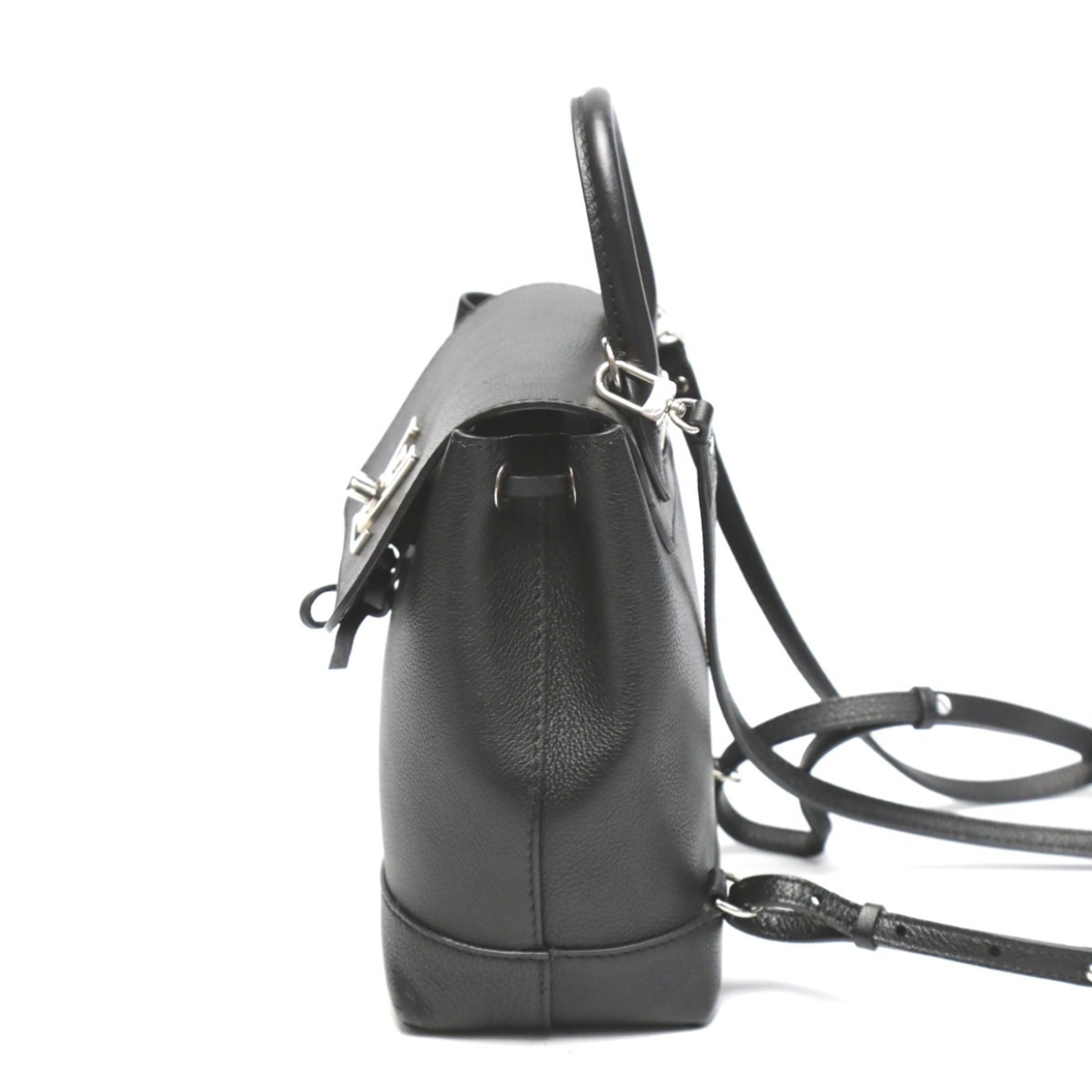 Louis Vuitton Black Noir Leather Backpack