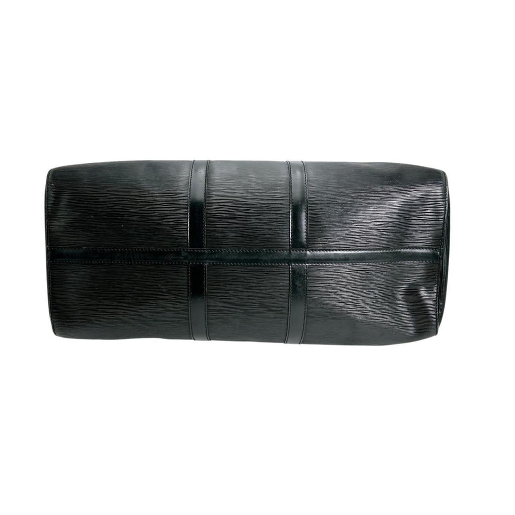 Louis Vuitton Black Epi Leather Boston Bag