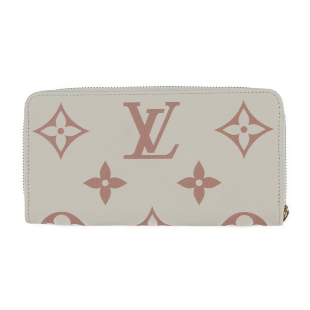 Louis Vuitton Cream Monogram Empreinte Long Wallet