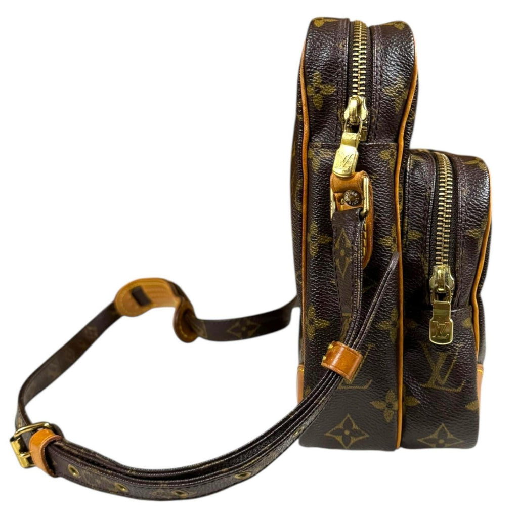 Louis Vuitton Brown Monogram Canvas Shoulder Bag