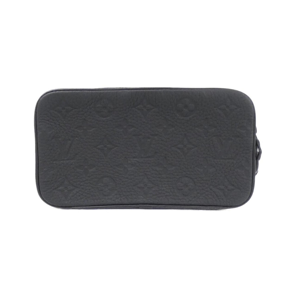 Louis Vuitton Black Leather Handbag Pochette
