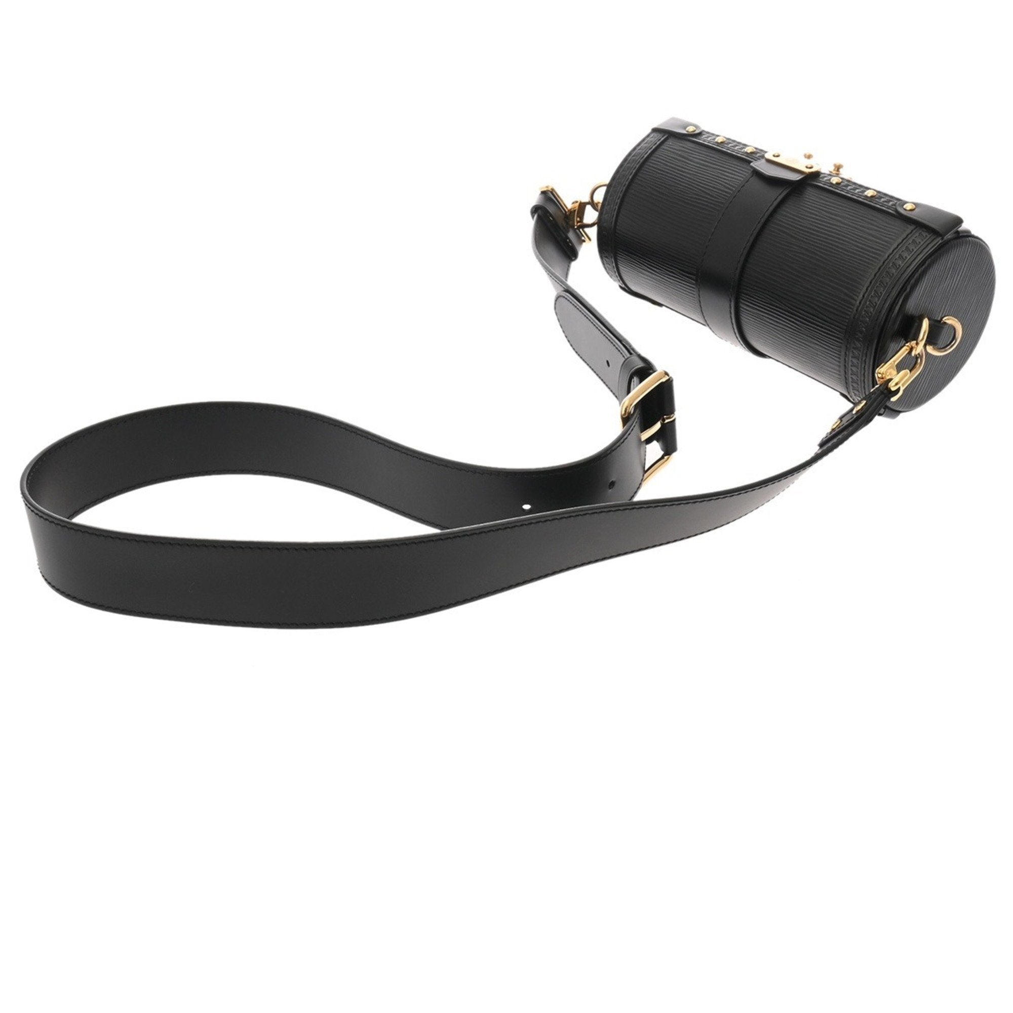Louis Vuitton Noir Epi Leather Shoulder Bag
