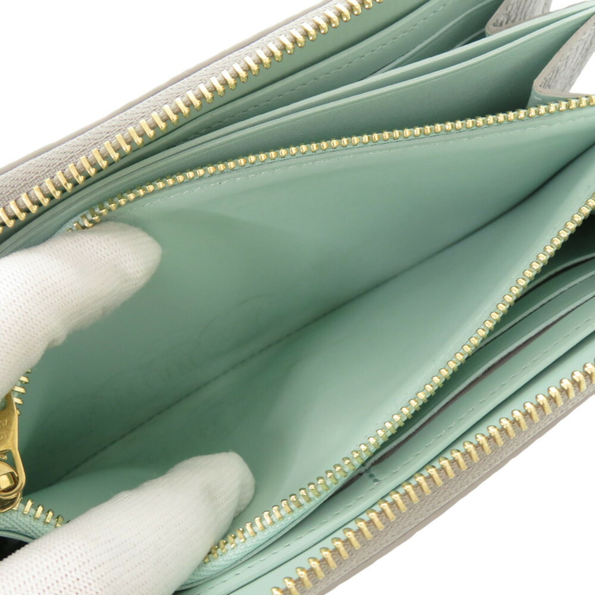 Louis Vuitton Leather Long Wallet