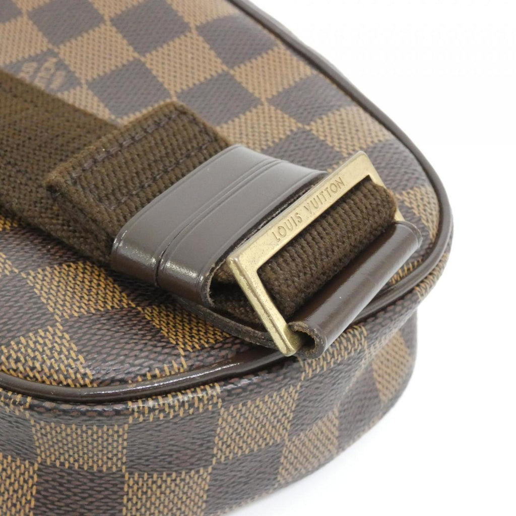 Louis Vuitton Ebene Coated Canvas Pochette Shoulder Bag