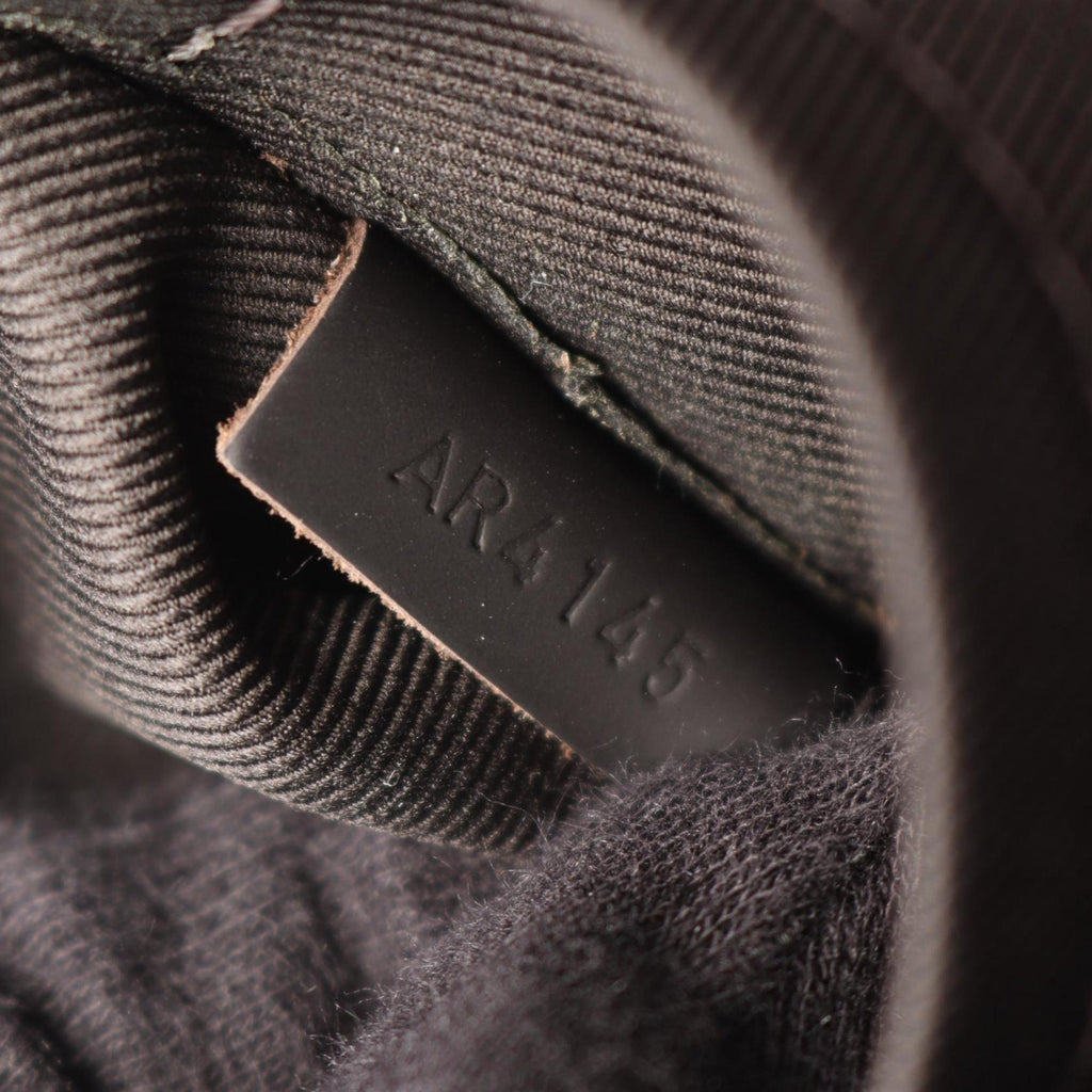 Louis Vuitton Brown Coated Canvas Leather Tote Bag