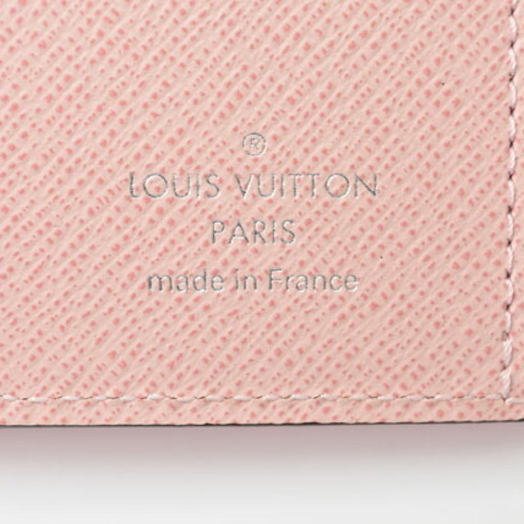 Louis Vuitton Epi Rose Ballerine Epi Leather Wallet (Tri-Fold)