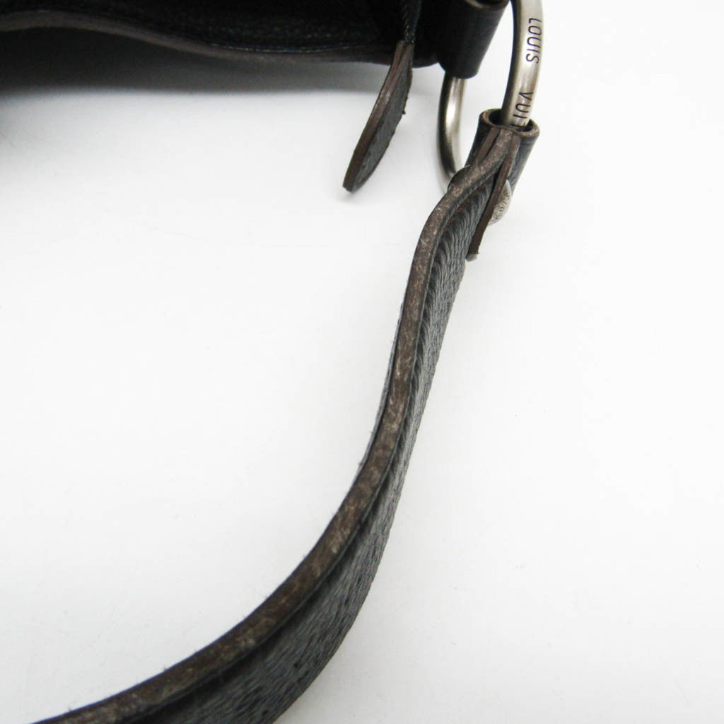 Louis Vuitton Mahina Noir Mahina Leather Shoulder Bag