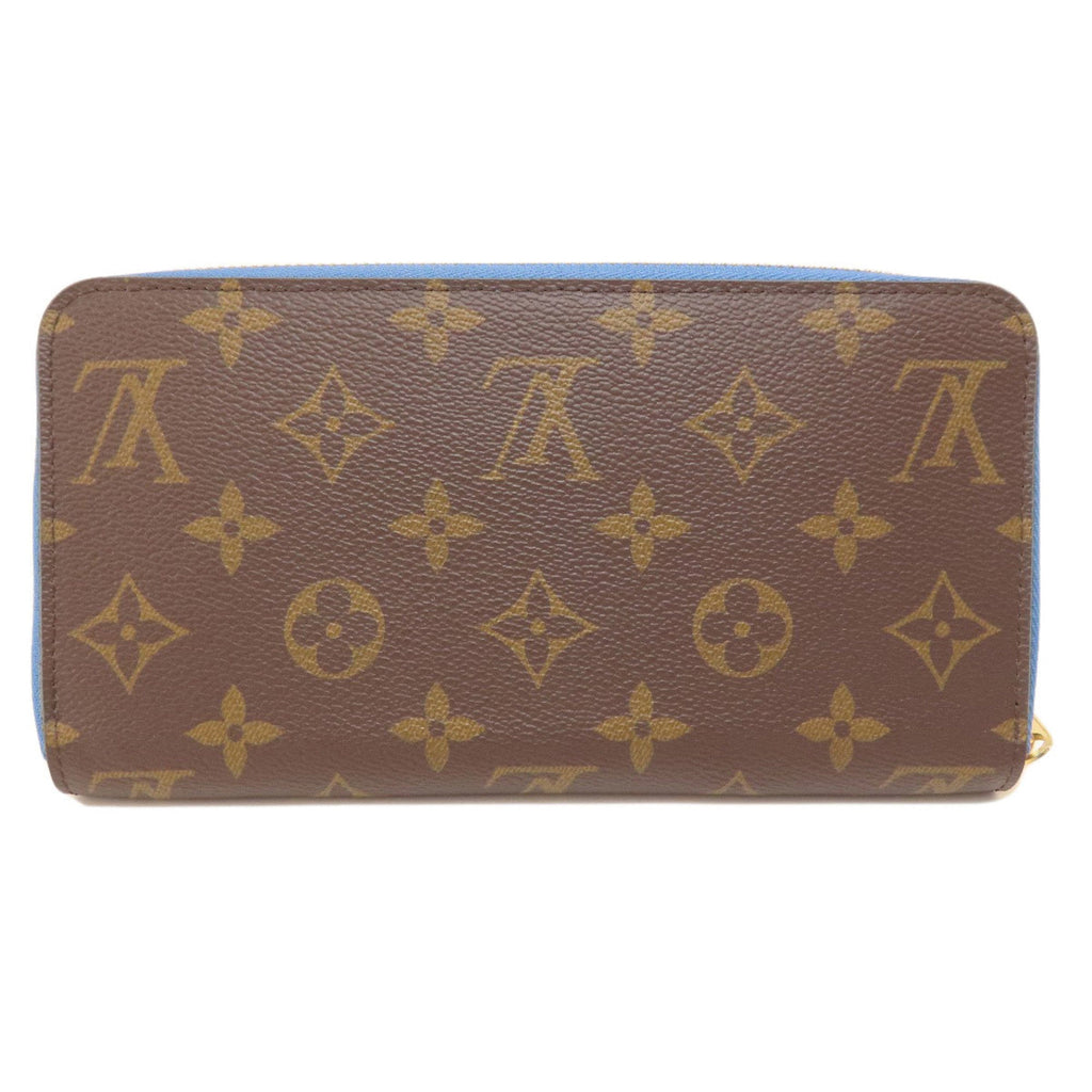 Louis Vuitton Blue Jean Brown Monogram Monogram Canvas Coin Purse/Coin Case