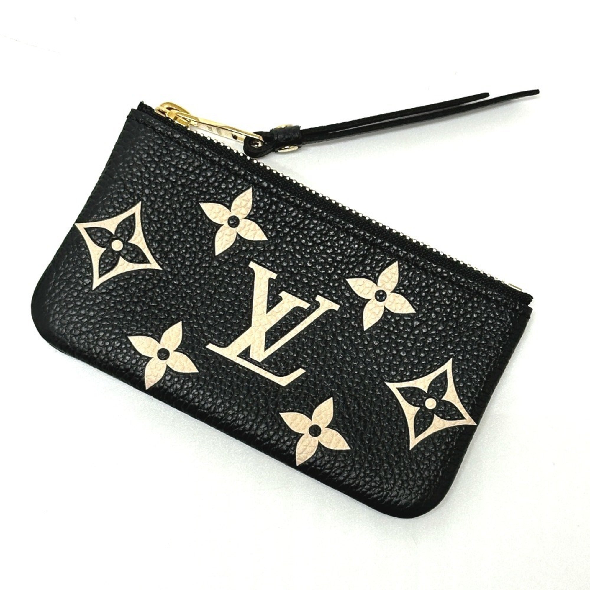 Louis Vuitton Monogram Empreinte Gold Black Monogram Empreinte Coin Purse/Coin Case