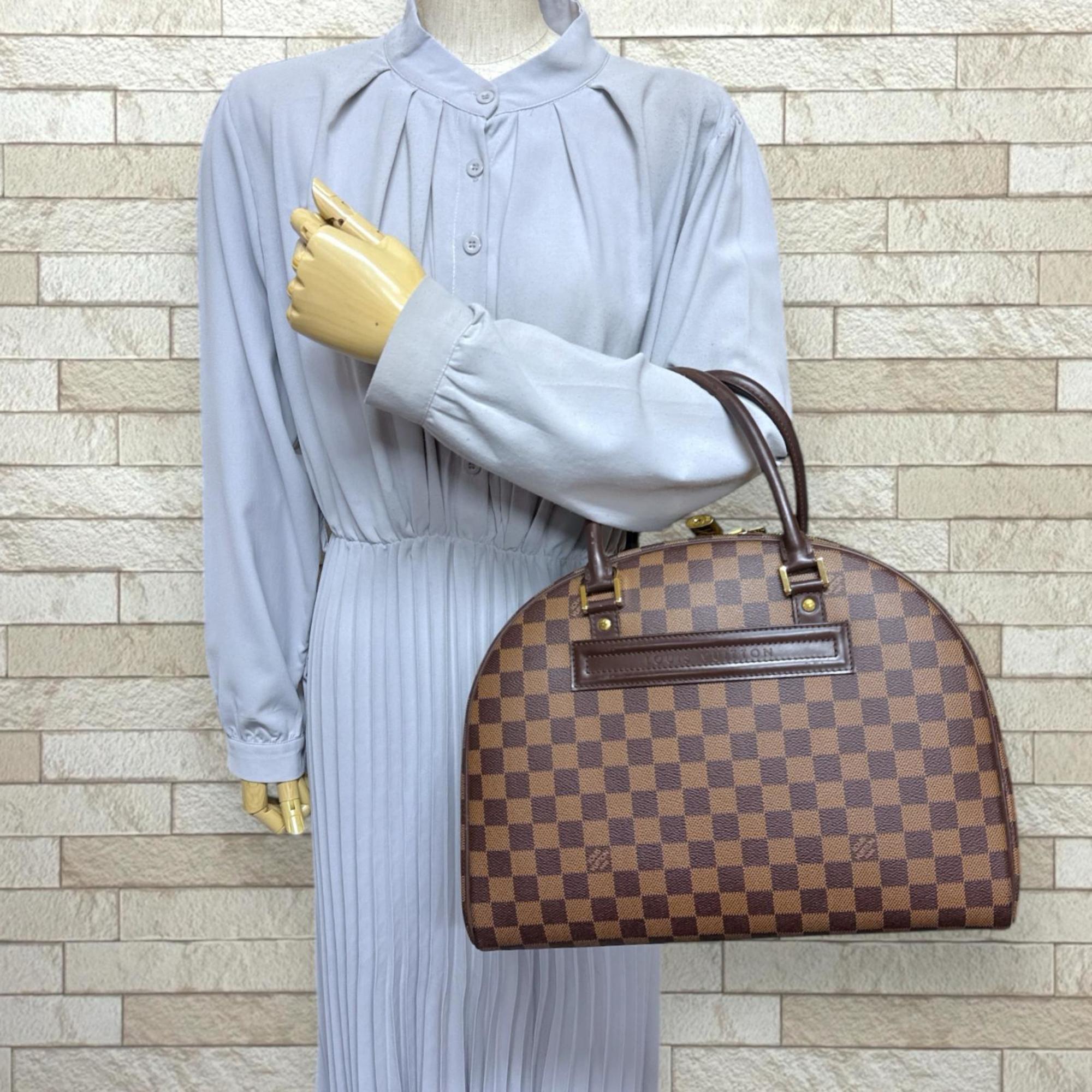 Louis Vuitton Brown Damier Canvas Handbag
