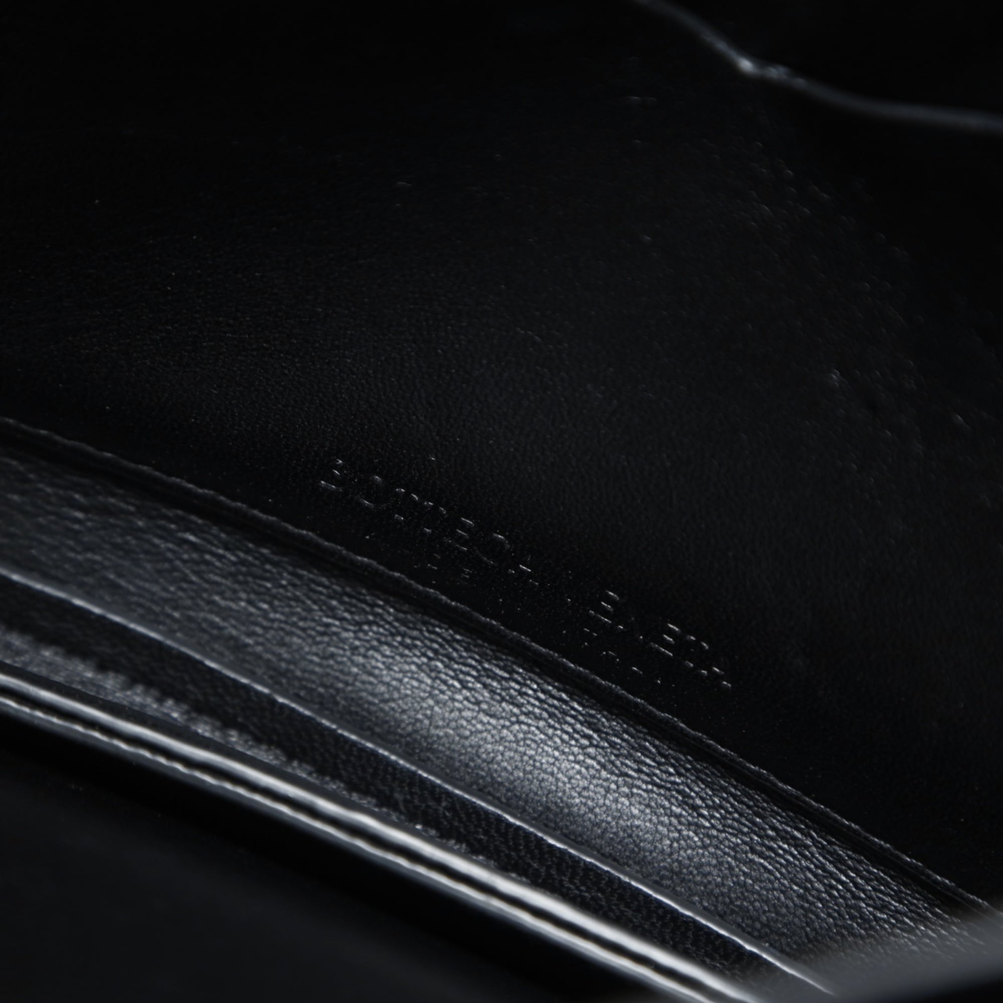Bottega Veneta Black Leather Shoulder Bag