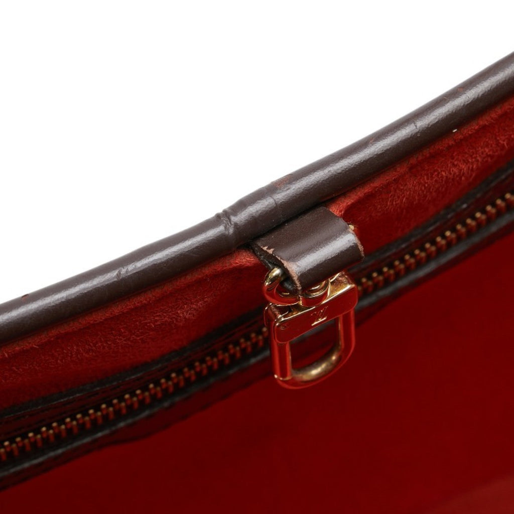 Louis Vuitton Damier Brown Pvc Leather Shoulder Bag Tote Bag