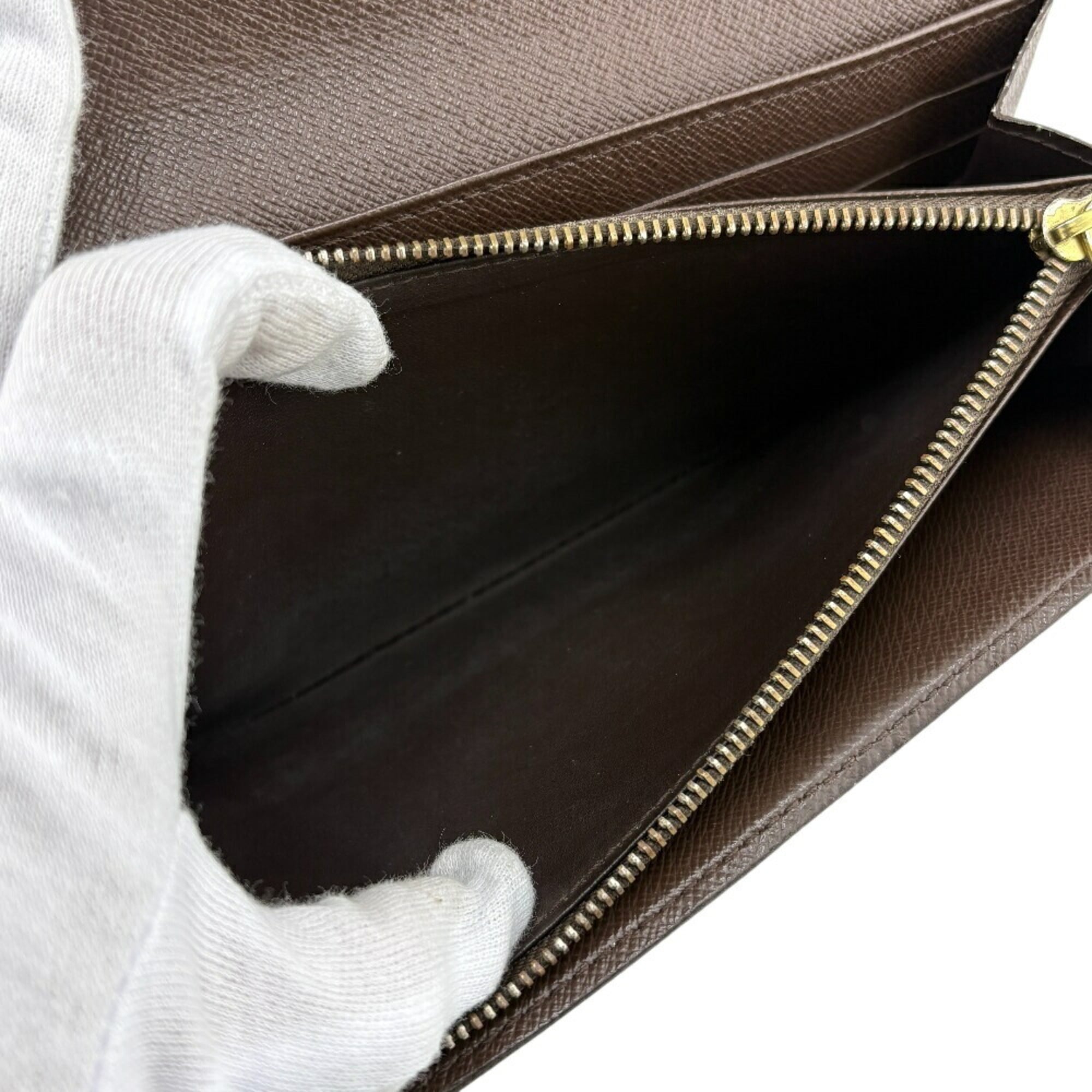 Louis Vuitton Brown Cuir Ombre Leather Coin Purse/Coin Case
