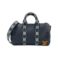 Louis Vuitton Black Leather Shoulder Bag