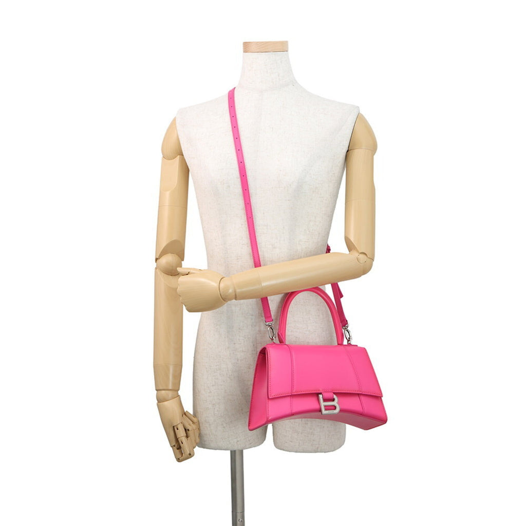 Balenciaga Pink Leather Handbag Shoulder