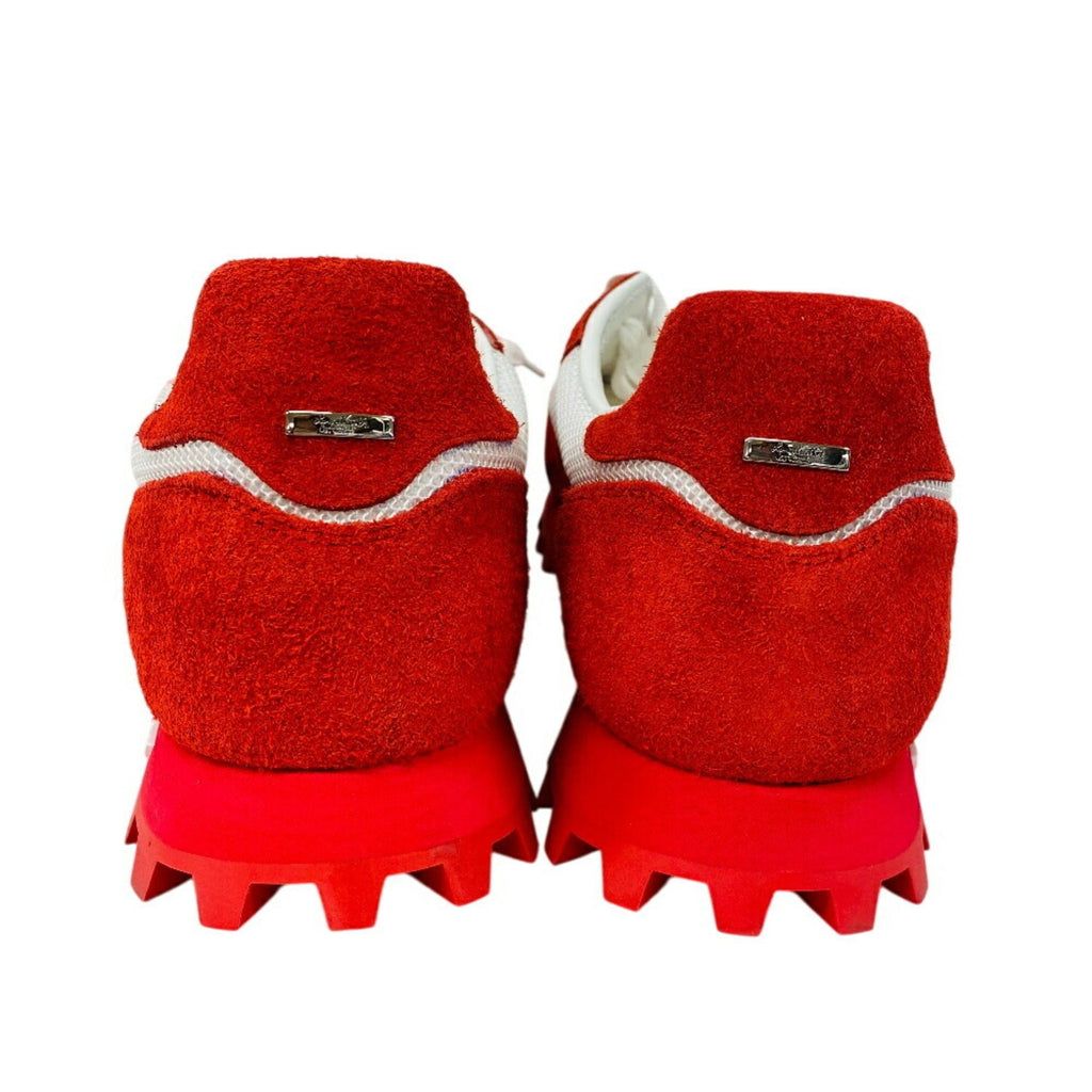 Louis Vuitton Red Color White Sneakers