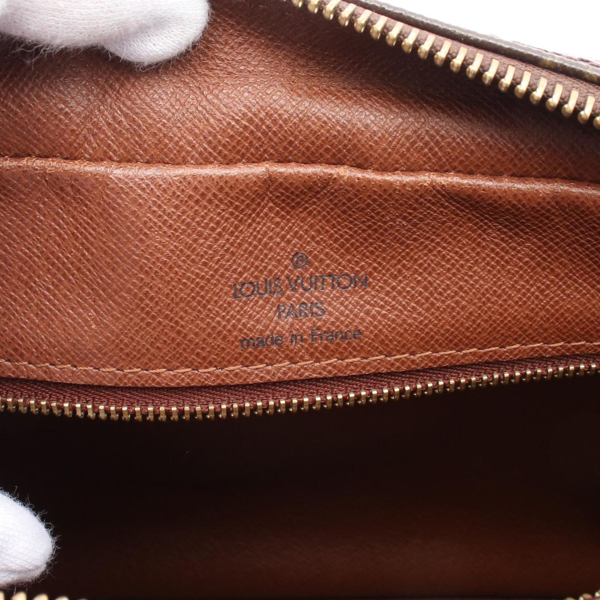 Louis Vuitton Brown Monogram Pvc Coated Canvas Leather Shoulder Bag