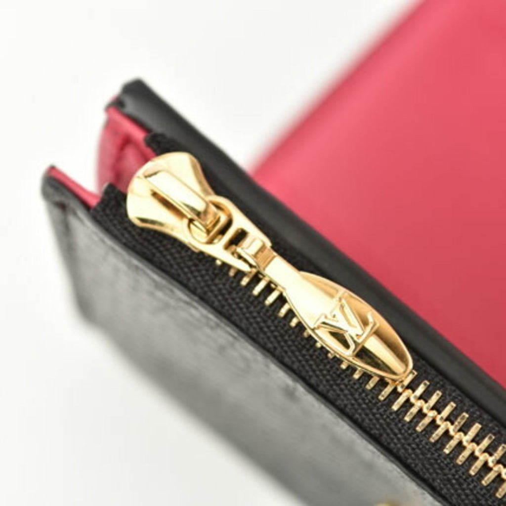 Louis Vuitton Taurillon Noir Leather Wallet (Tri-Fold)