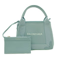 Balenciaga Light Blue Canvas Tote