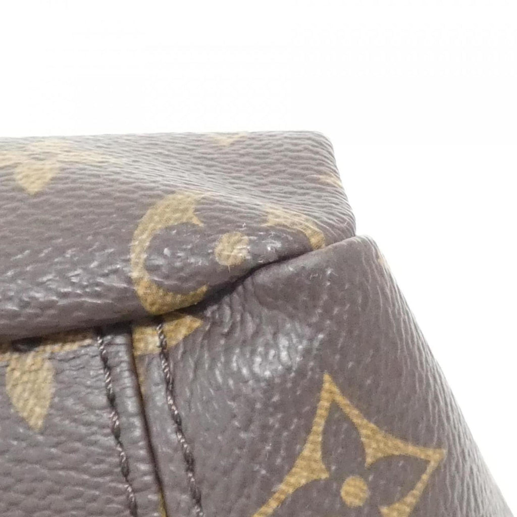 Louis Vuitton Cerise Marron Coated Canvas Handbag
