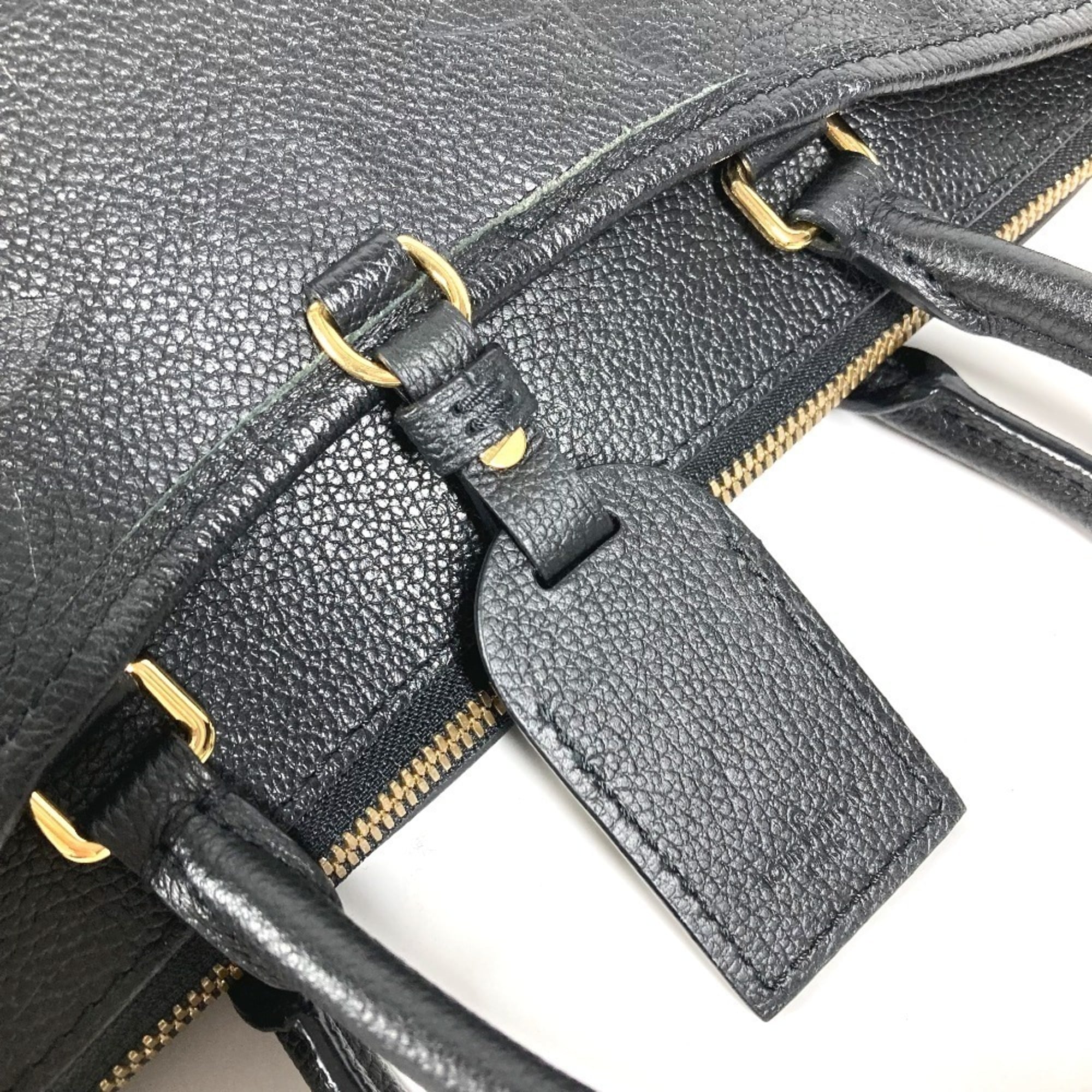 Louis Vuitton Monogram Empreinte Black Noir Monogram Empreinte Shoulder Bag Tote Bag