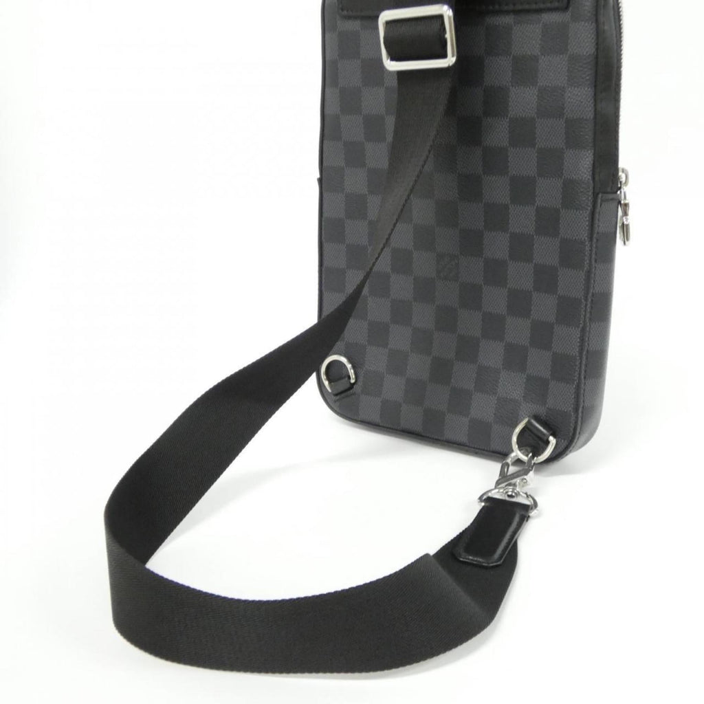 Louis Vuitton Damier Graphite Graphite Coated Canvas Shoulder Bag