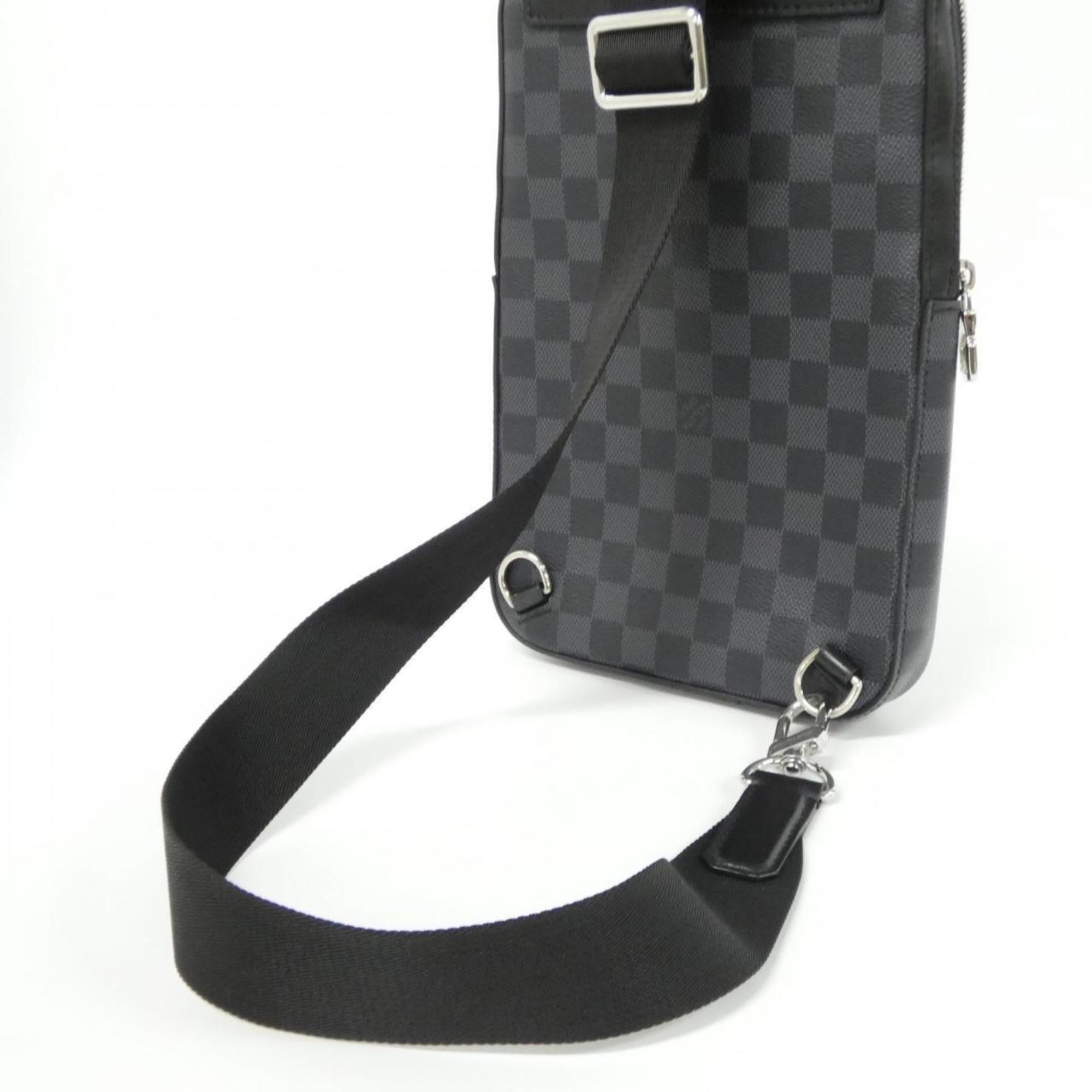 Louis Vuitton Damier Graphite Graphite Coated Canvas Shoulder Bag