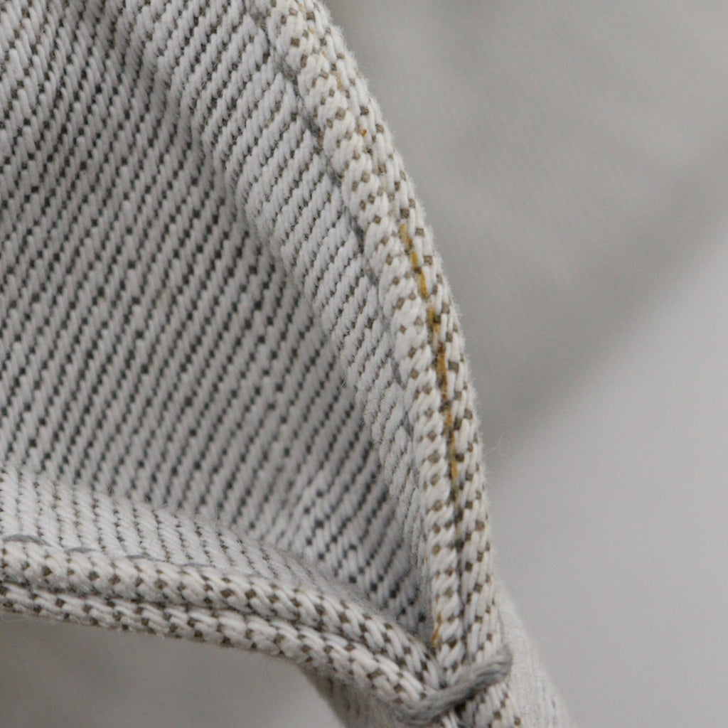 Prada Light Gray Denim Handbag