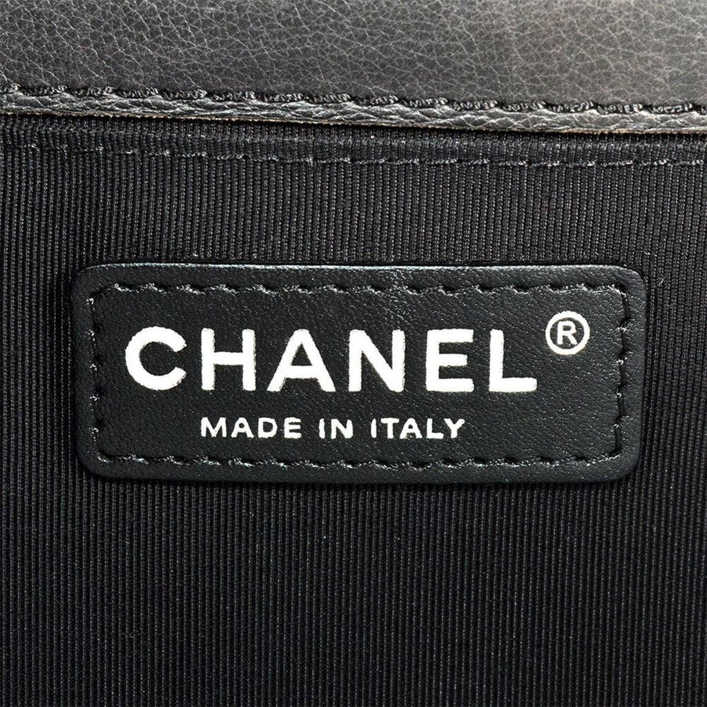 Chanel Black Leather Shoulder Bag