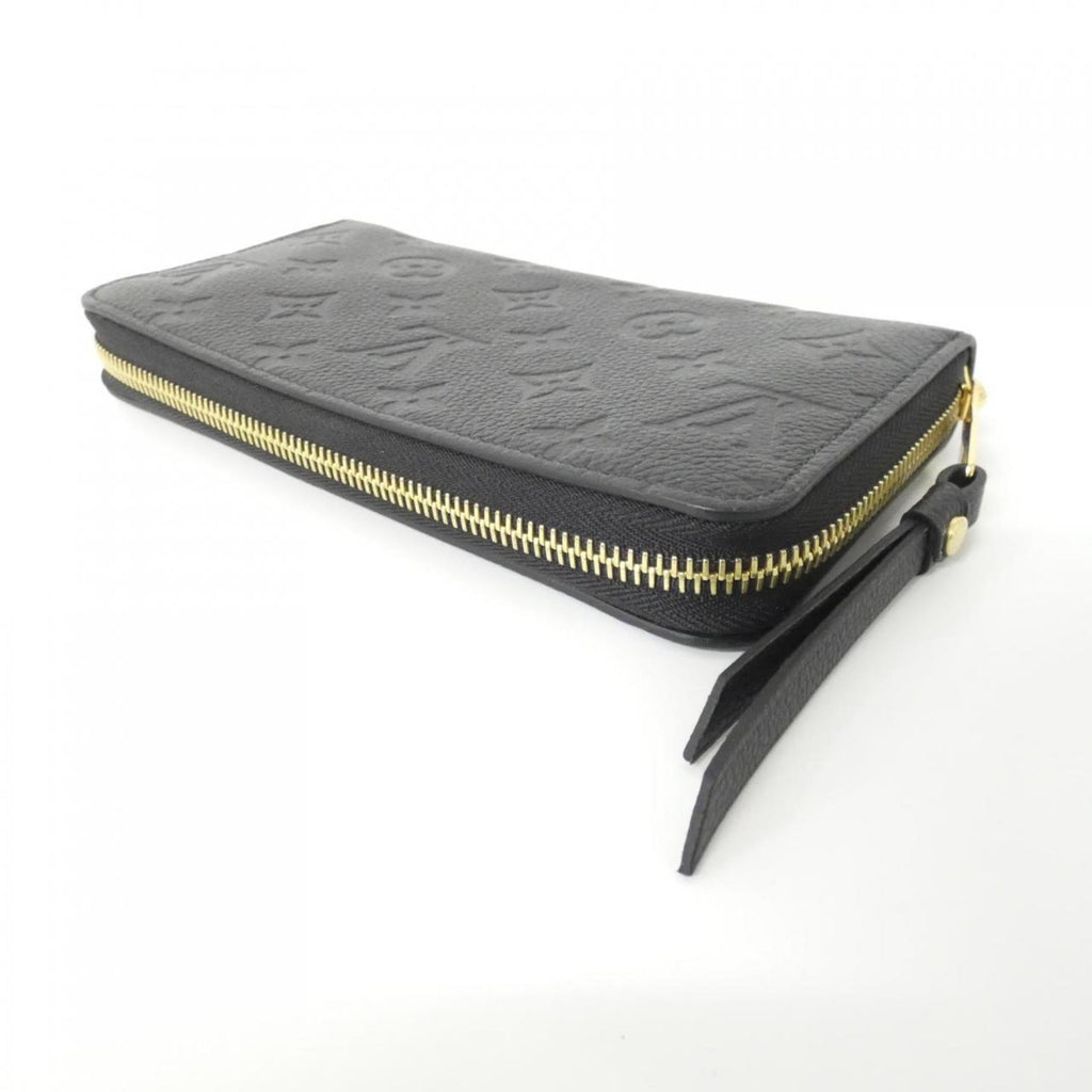 Louis Vuitton Black Monogram Monogram Empreinte Leather Long Wallet