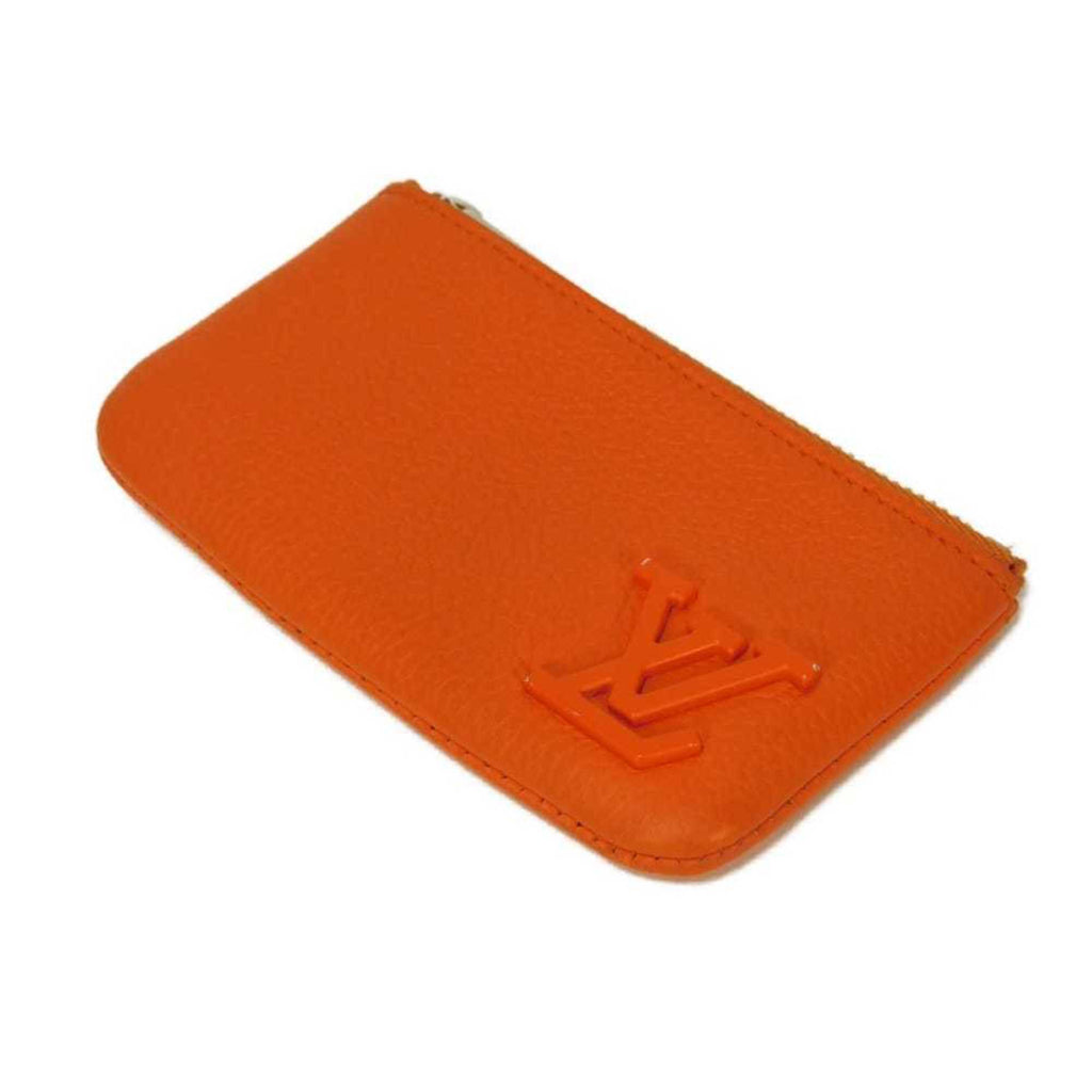 Louis Vuitton Orange Coin Purse/Coin Case