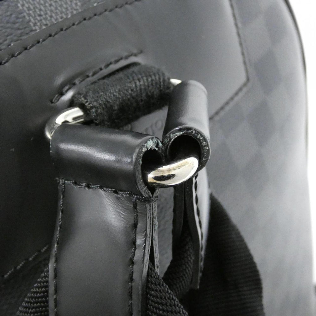 Louis Vuitton Graphite Coated Canvas Backpack
