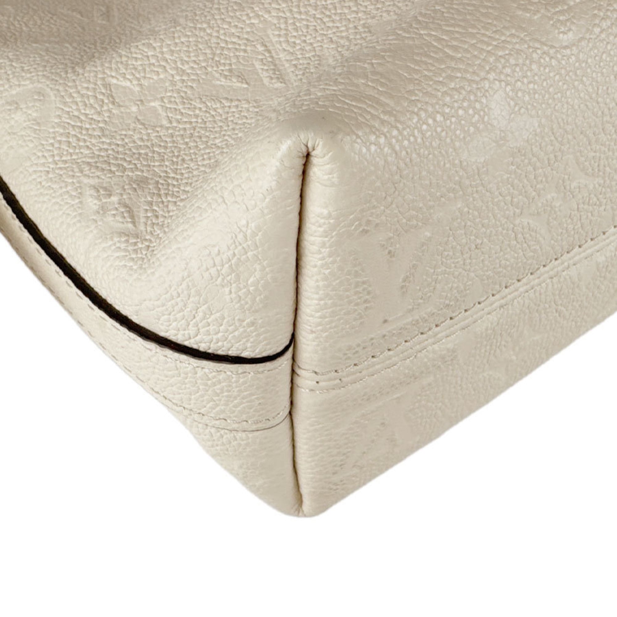 Louis Vuitton Cream Monogram Empreinte Shoulder Bag