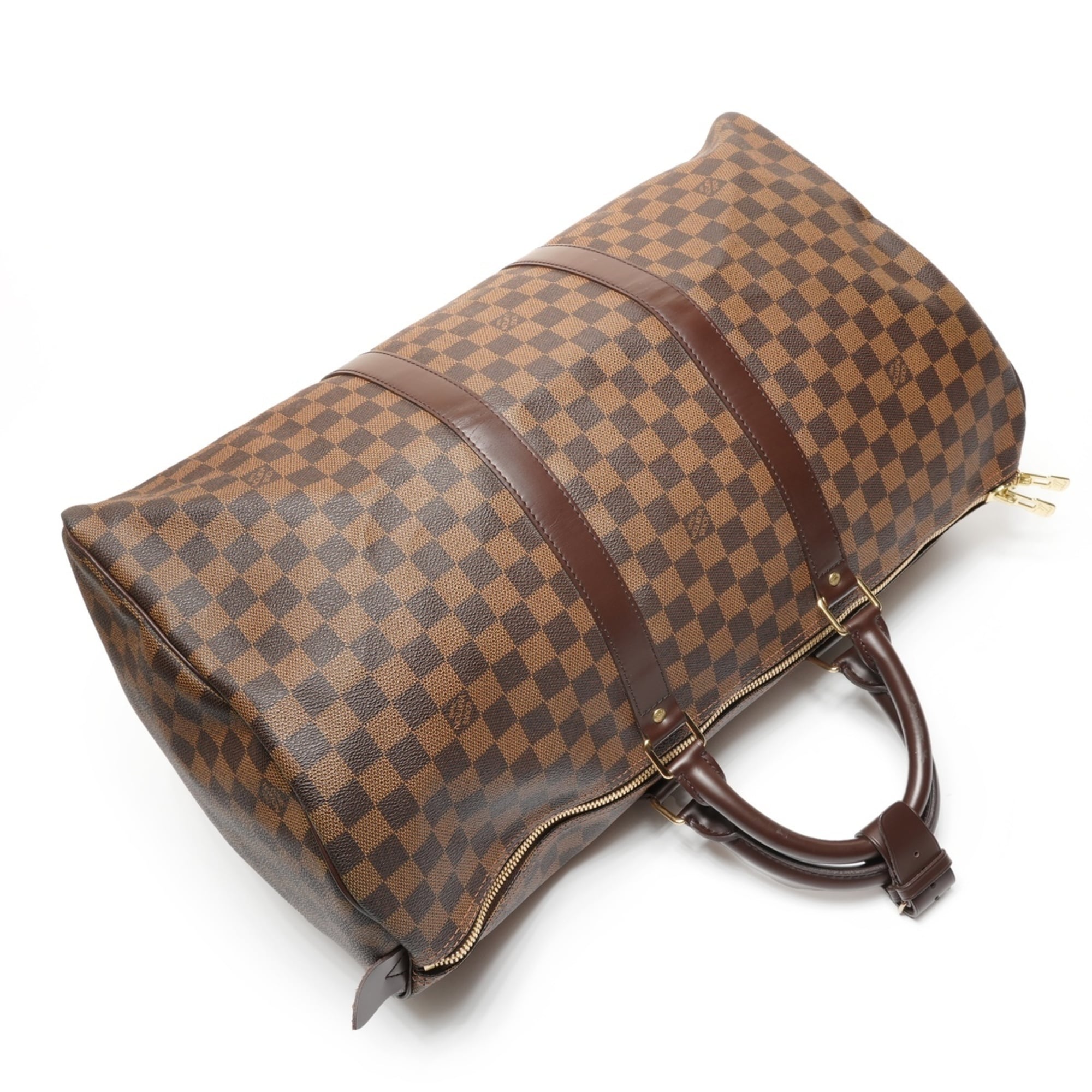 Louis Vuitton Brown Boston Bag