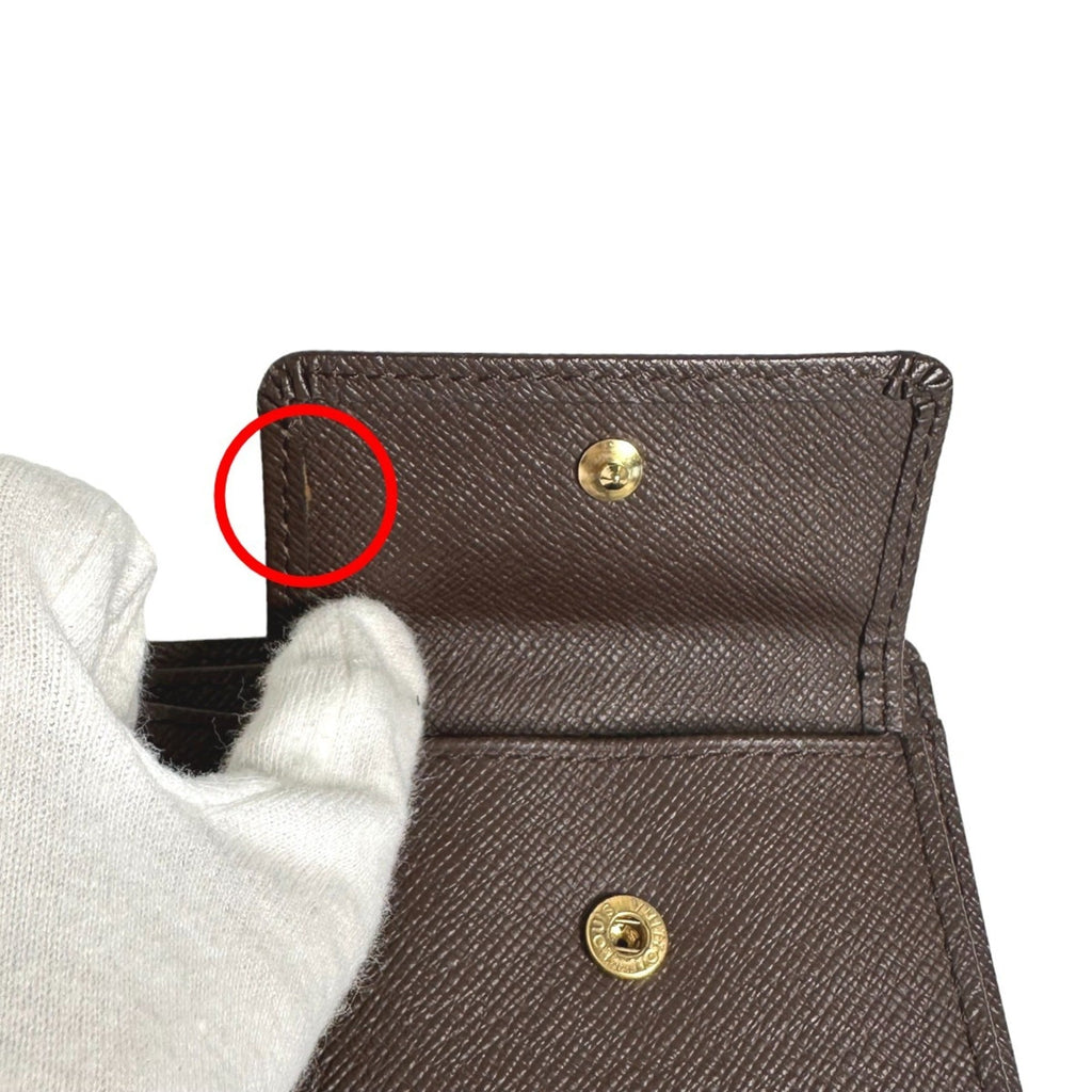 Louis Vuitton Brown Damier Canvas Wallet