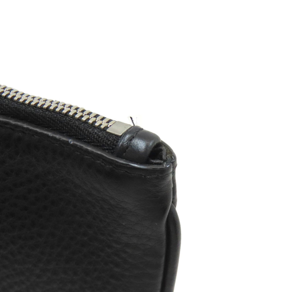 Balenciaga Black Leather Pouch