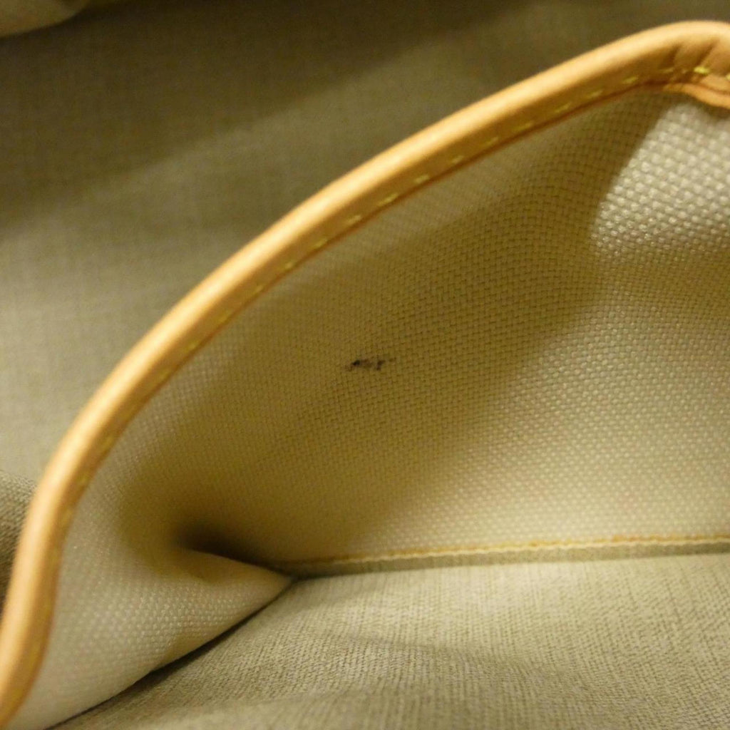 Louis Vuitton Marron Coated Canvas Handbag