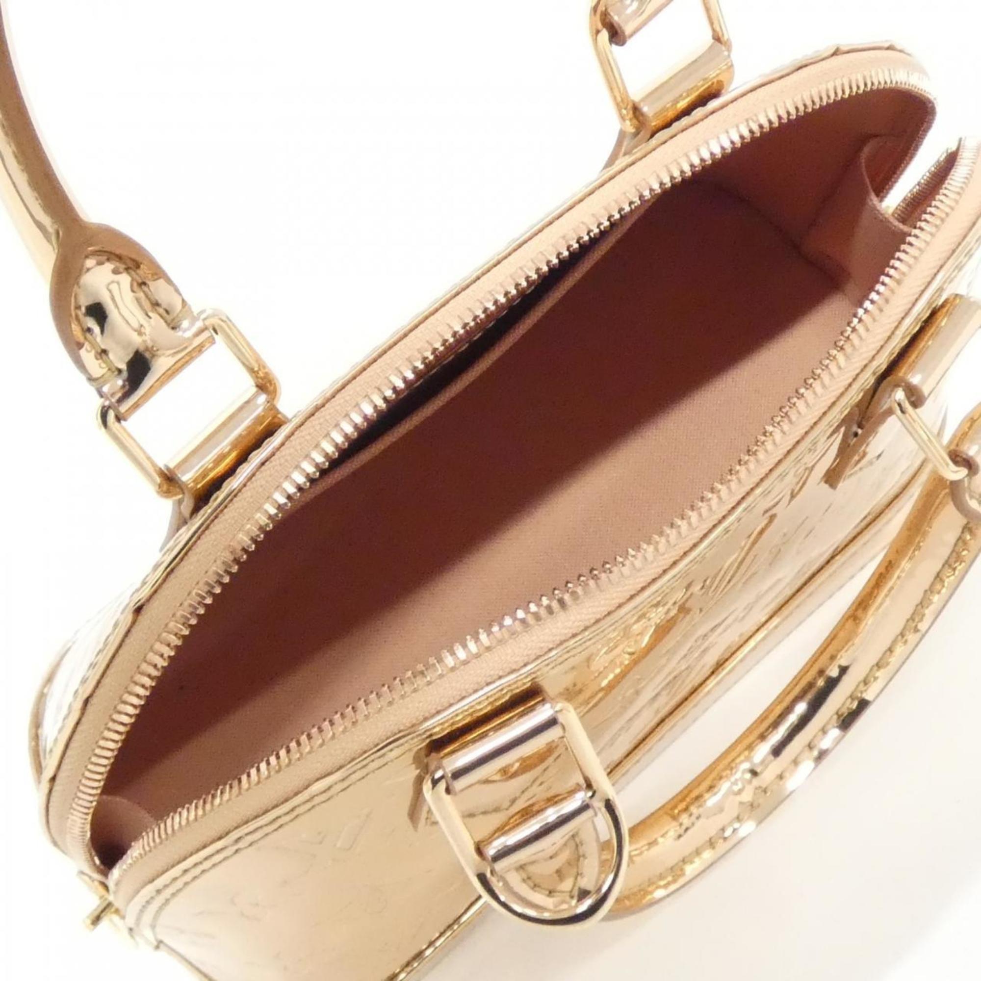 Louis Vuitton Monogram Miroir Rose Gold Leather Handbag