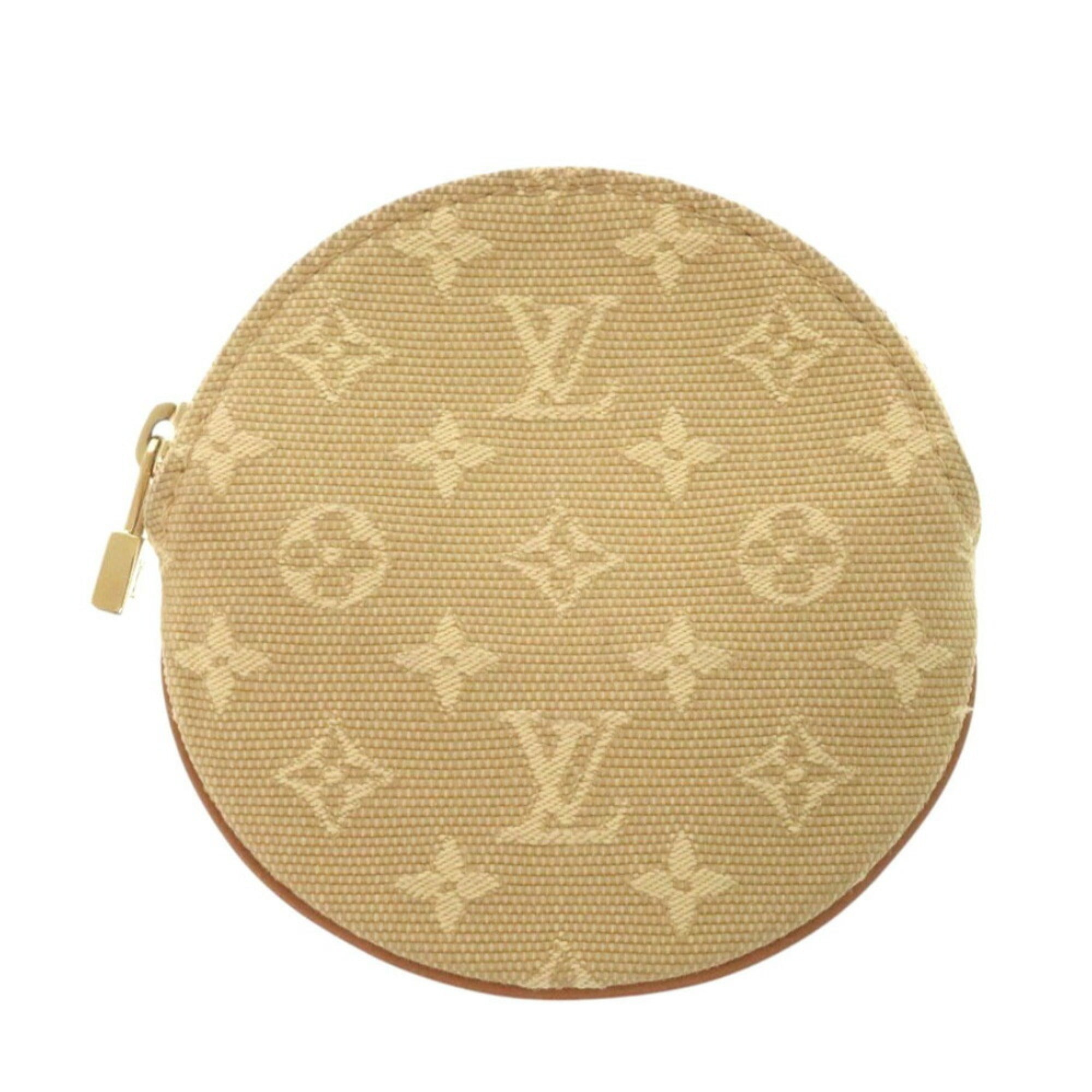 Louis Vuitton Beige Monogram Mini Coin Purse/Coin Case