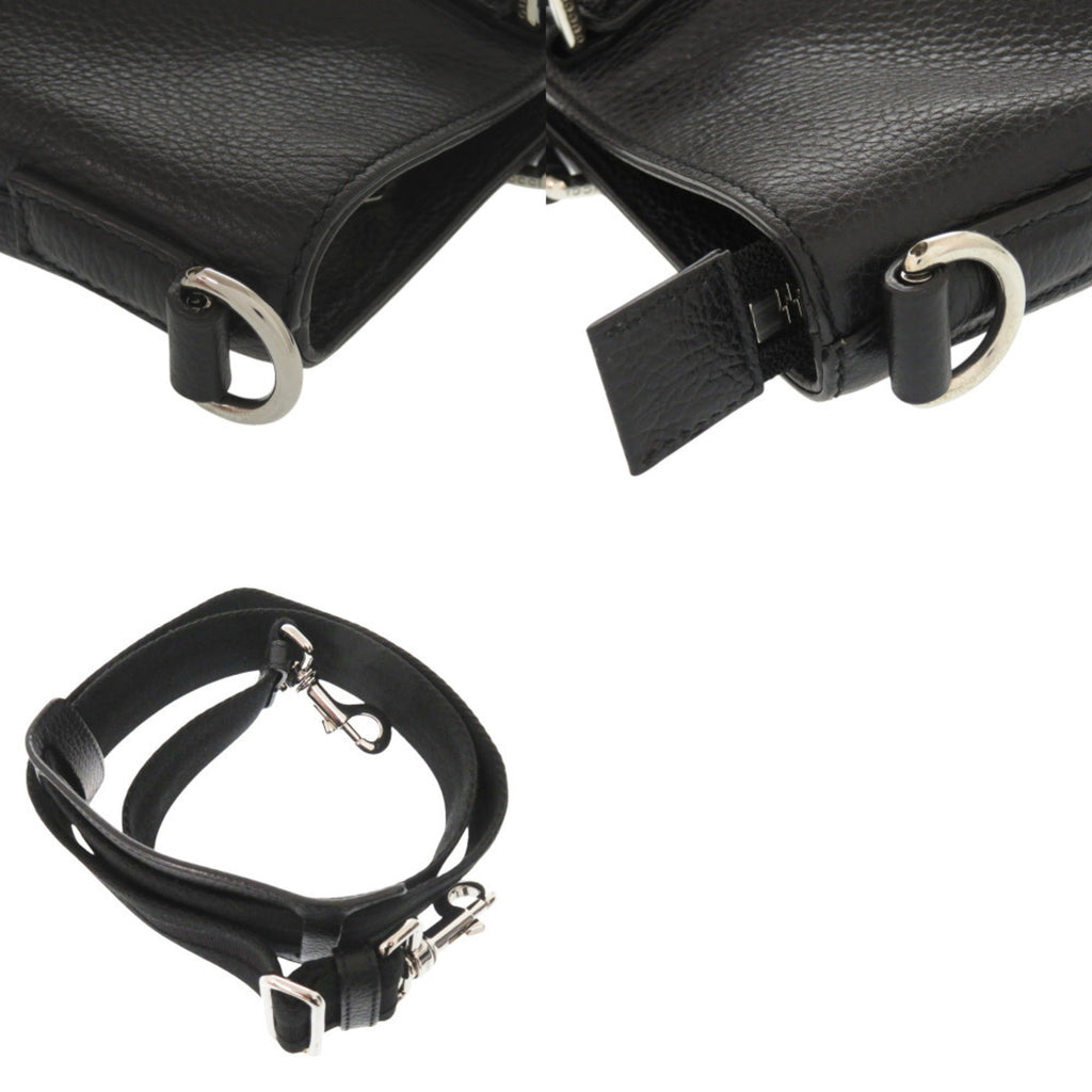 Gucci Black Leather Handbag (Pre-Owned)